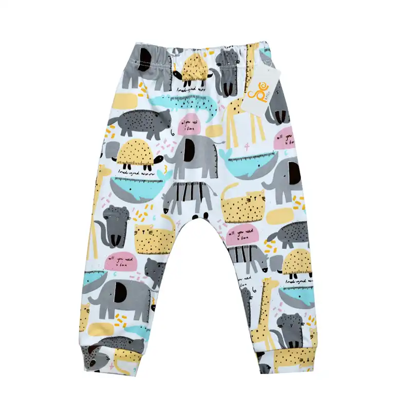 ست تی شرت و شلوار نوزادی اسپیکو مدل zoo کد 1