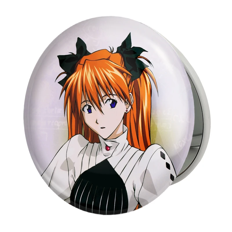 آینه جیبی خندالو طرح آسوکا انیمه اونگلیون مدل تاشو کد 13811 