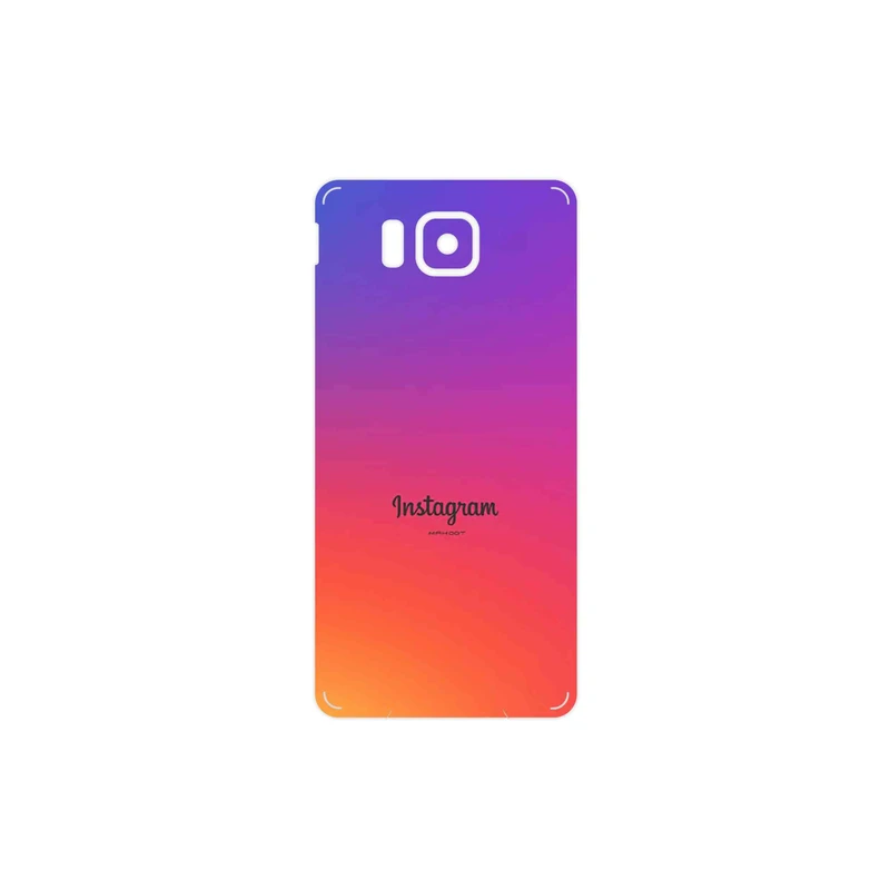 برچسب پوششی ماهوت مدل Instagram مناسب برای گوشی موبایل سامسونگ Galaxy Alpha