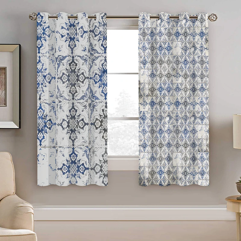 پرده نیروانا طرح سنتی  مدل هازان کد 4379    سایز 140×200 سانتی متر