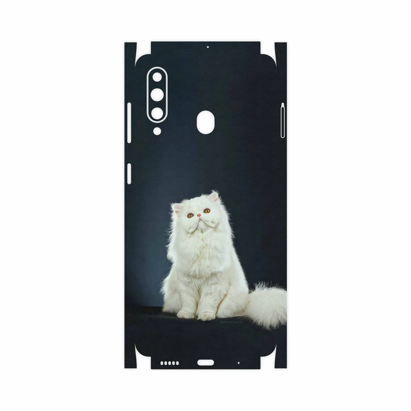 برچسب پوششی ماهوت مدل Persian cat-FullSkin مناسب برای گوشی موبایل سامسونگ Galaxy A60