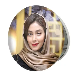 آینه جیبی خندالو طرح دیبا زاهدی مدل تاشو کد 6253 