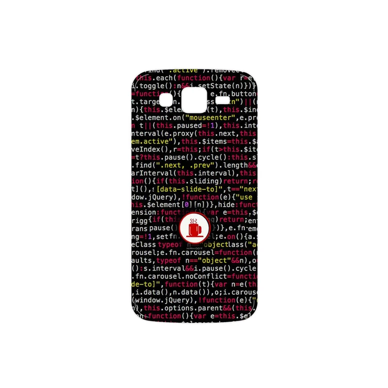 برچسب پوششی ماهوت مدل Programming 1 مناسب برای گوشی موبایل سامسونگ Galaxy Grand 2