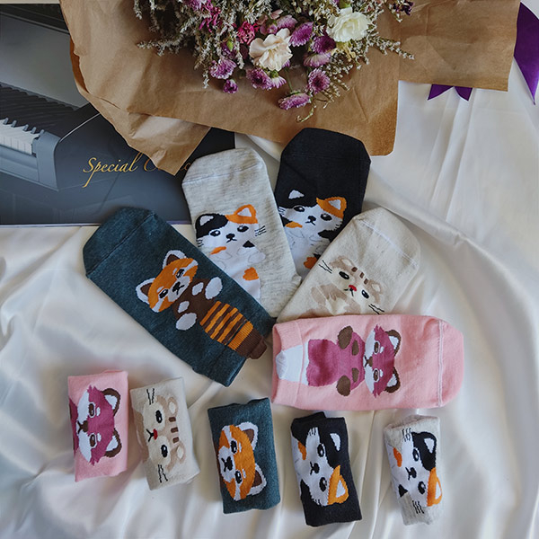 جوراب زنانه ال سون مدل کیتن کد PH651 بسته 5 عددی