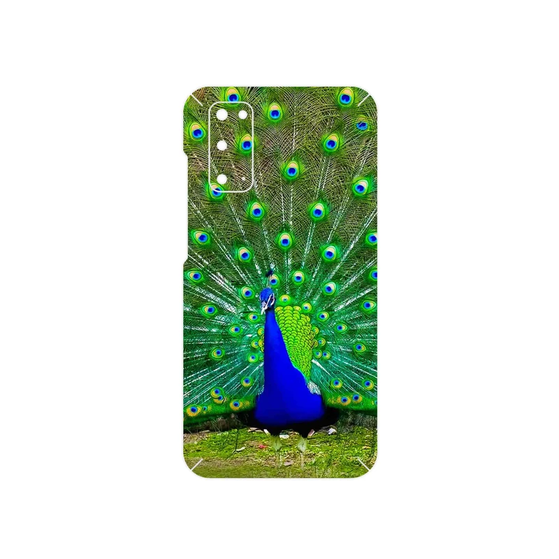 برچسب پوششی ماهوت مدل Peacock مناسب برای گوشی موبایل سامسونگ Galaxy S20