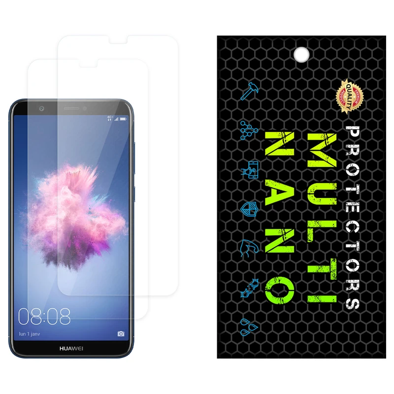 محافظ صفحه نمایش شفاف مولتی نانو مدل X-S2N مناسب برای گوشی موبایل هوآوی P Smart بسته دو عددی
