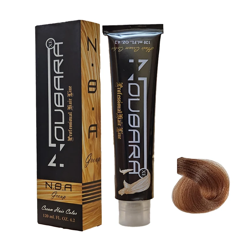 رنگ مو نوباراکس سری N B A شماره 9.7 حجم 120 میلی لیتر رنگ بلوند نسکافه ای خیلی روشن