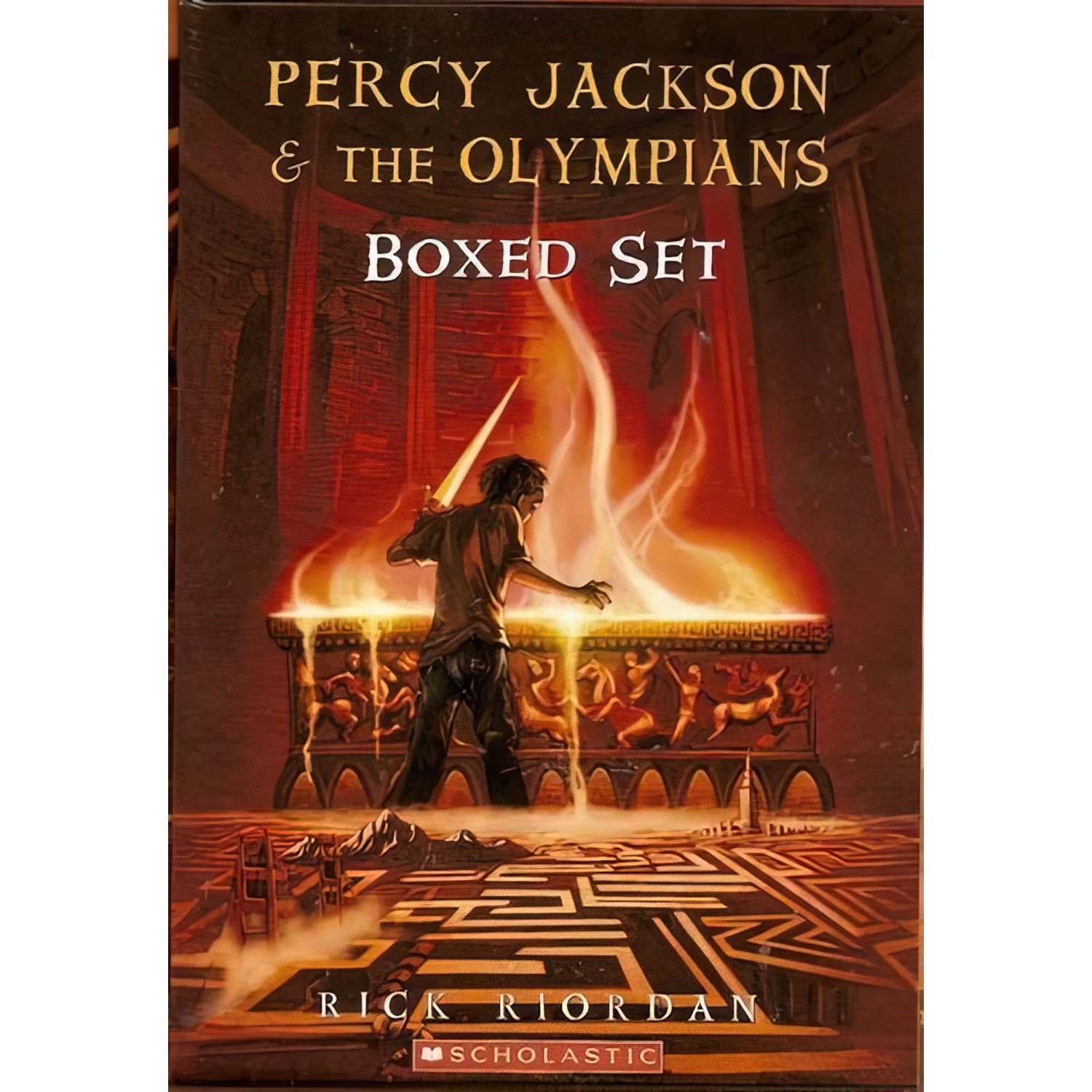 نقد و بررسی کتاب Percy Jackson &amp; the Olympians اثر جمعی از نویسندگان انتشارات Scholastic توسط خریداران