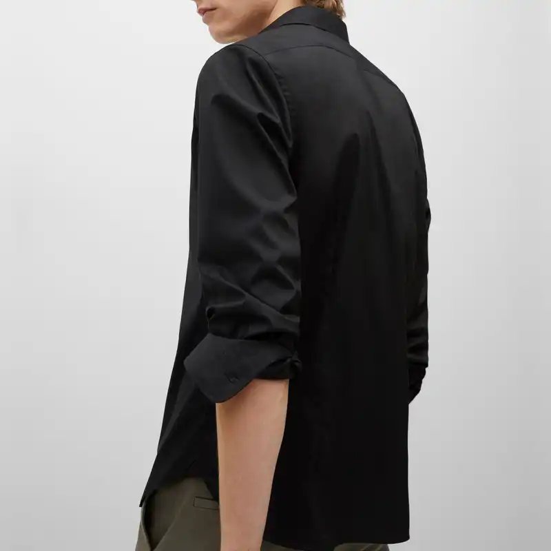 پیراهن آستین بلند مردانه مانگو مدل BK515PLA