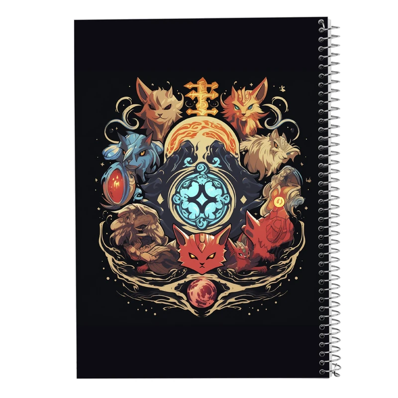 دفتر نت موسیقی 50 برگ مدوپد مدل Fullmetal Alchemist کد DF2283