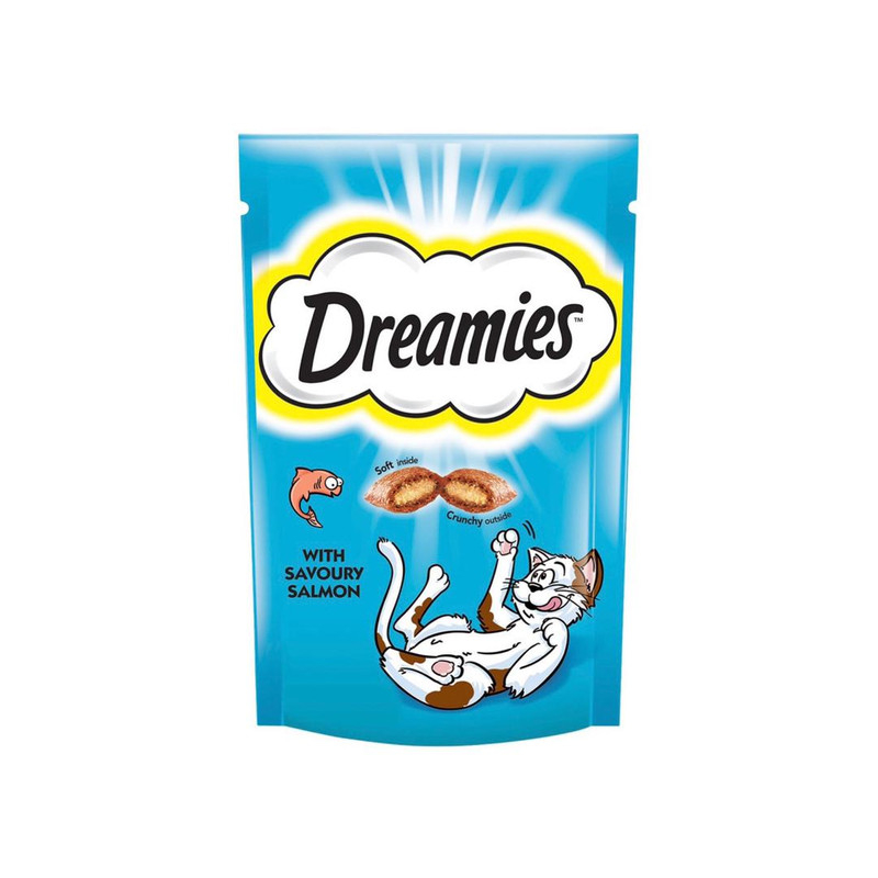 غذای تشویقی گربه  دریمیز مدل گوشت ماهی وزن 60 گرم