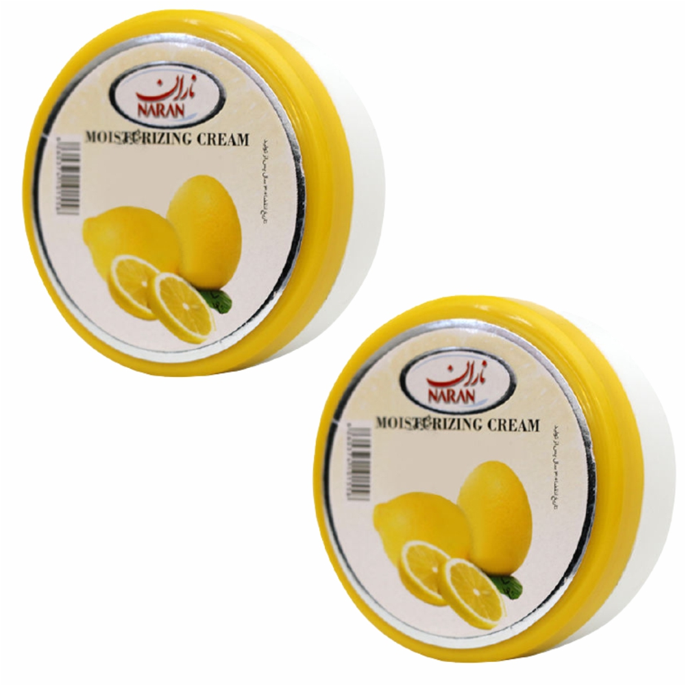کرم مرطوب کننده ناران مدل لیمو حجم 140 میلی لیتر مجموعه 2 عددی