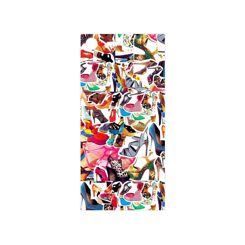 برچسب پوششی ماهوت مدل Collage of High heel Shoes مناسب برای گوشی موبایل سونی Xperia XZ Premium