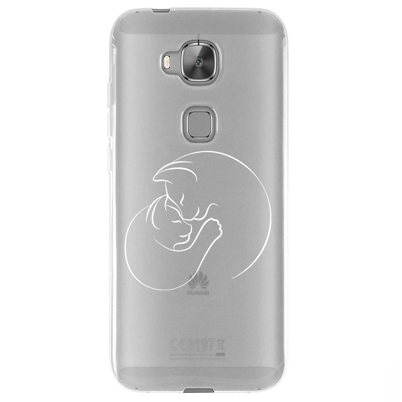 کاور مگافون طرح گربه مدل C61-W مناسب برای گوشی موبایل هوآوی G8