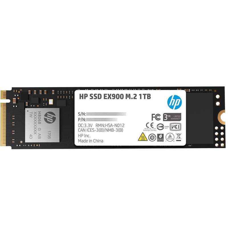 اس اس دی اینترنال اچ پی مدل HP SSD EX900 M.2 1TB ظرفیت یک ترابایت