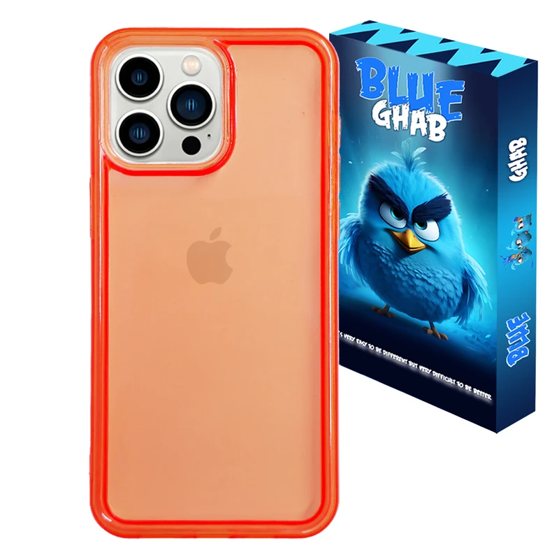کاور بلو قاب مدل ژله ای کد O40 مناسب برای گوشی موبایل اپل iPhone 14 Pro Max