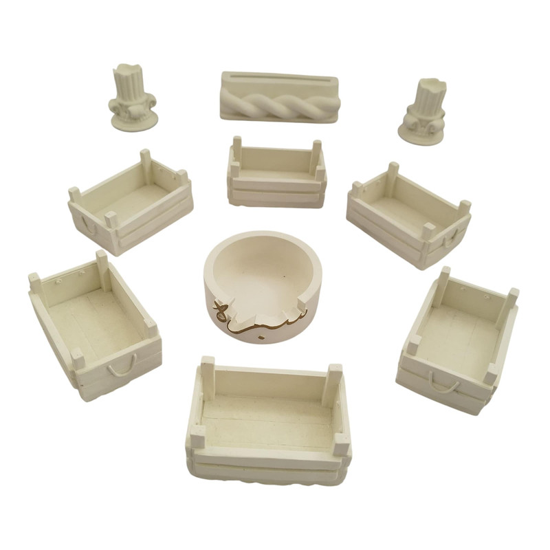 مجموعه ظروف هفت سین 10 پارچه مدل عیدی