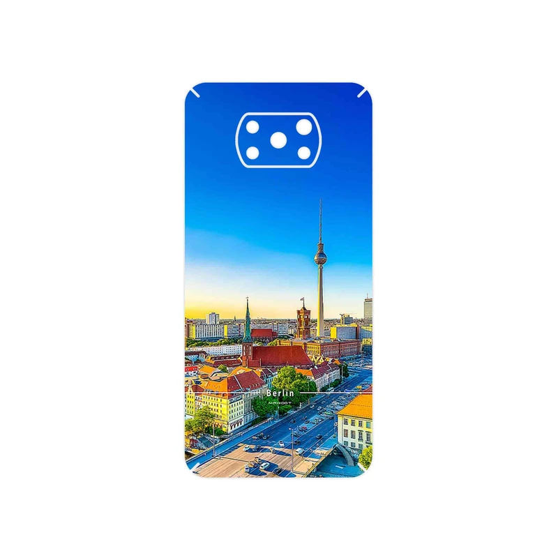 برچسب پوششی ماهوت مدل City of Berlin مناسب برای گوشی موبایل شیائومی Poco X3 NFC