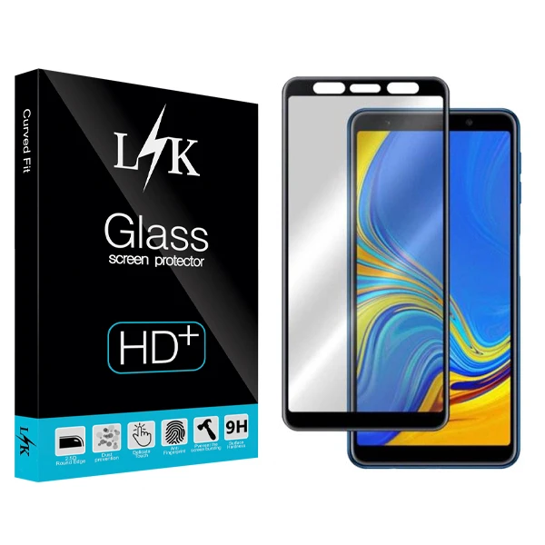 محافظ صفحه نمایش سرامیکی ال کی مدل +HD مناسب برای گوشی موبایل سامسونگ Galaxy J6 plus/ J4 plus/ a6 plus/ A750/ A7 2018