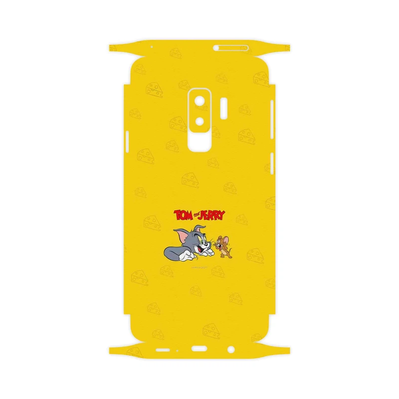 برچسب پوششی ماهوت مدل Tom and Jerry-FullSkin مناسب برای گوشی موبایل سامسونگ Galaxy S9 Plus
