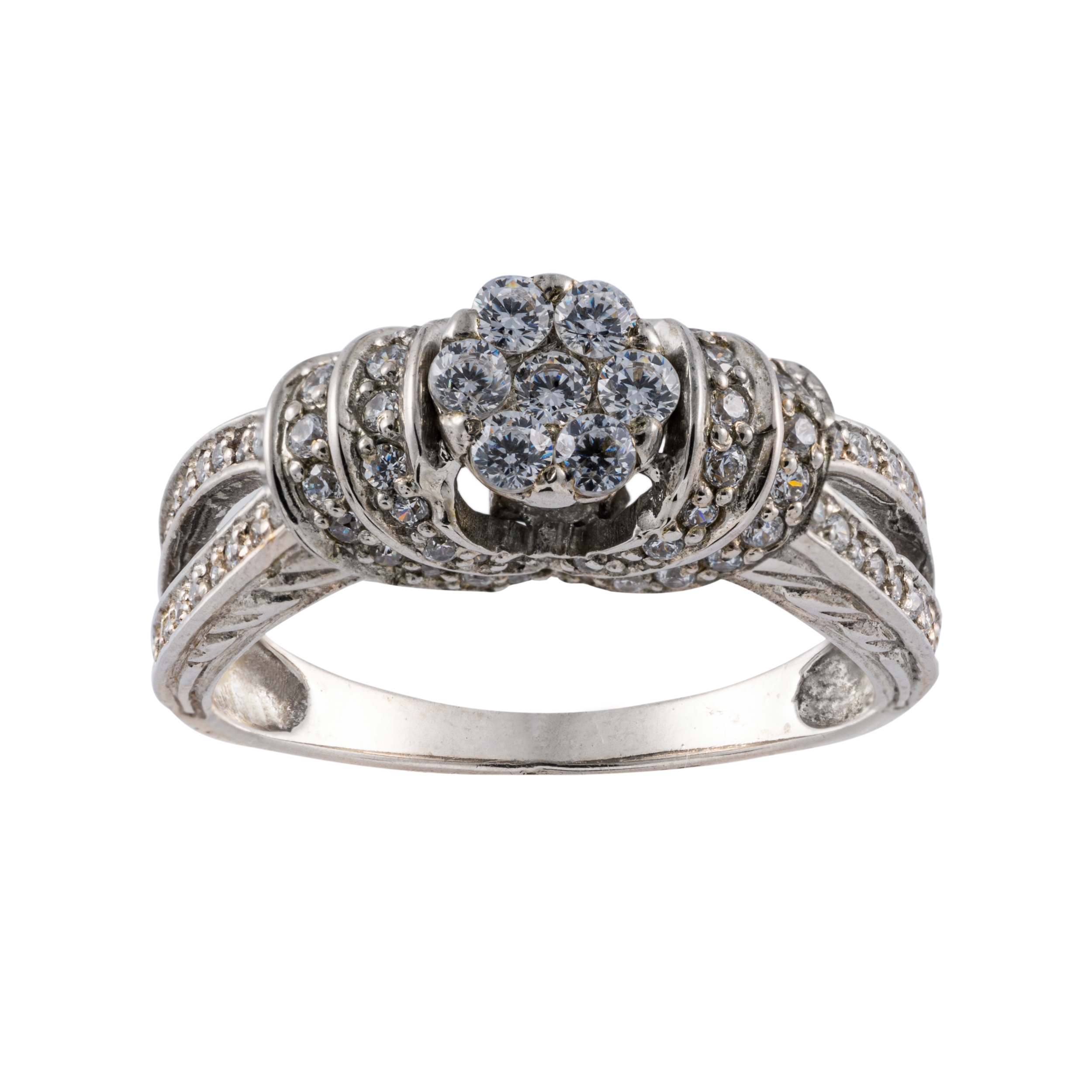 انگشتر طلا 18 عیار زنانه جواهری سون مدل 0024