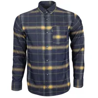 پیراهن آستین بلند یقه برگردان مردانه مدل چهارخانه جیبدار پارامیس 8