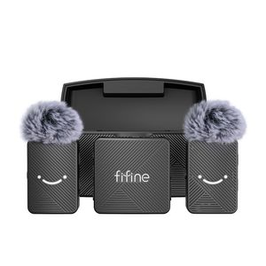 میکروفون یقه ای فای فاین مدل M9 با درگاه اتصال Type C