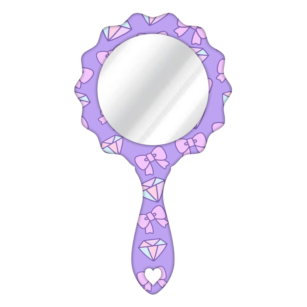 آینه آرایشی مدل الماس کد AY130