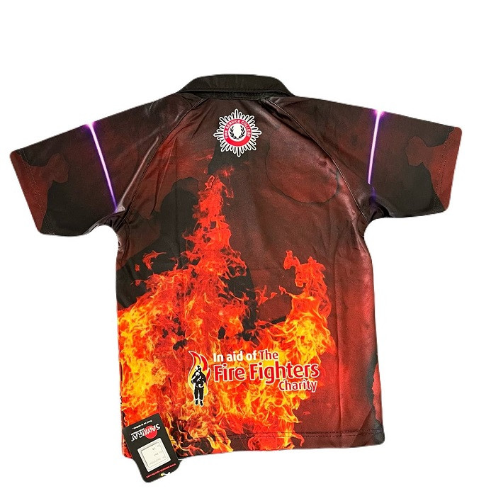 پولوشرت آستین کوتاه پسرانه مدل FIRE01