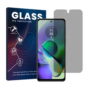 Glass HyPRV model privacy screen protector suitable for Motorola Moto G54 mobile phone