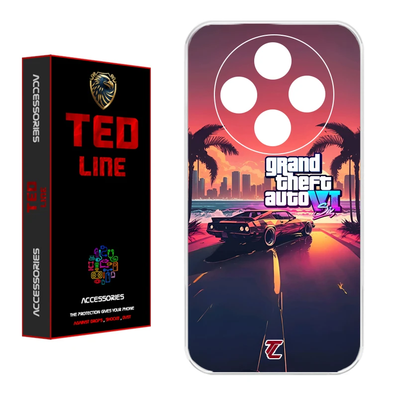 کاور تدلاین طرح جی تی ای 6 کد 1189 مناسب برای گوشی موبایل شیائومی Redmi 14C / Poco C75