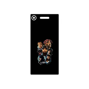 MAHOOT Great Rappers Digital Art Cover Sticker for Sony Xperia XZ1