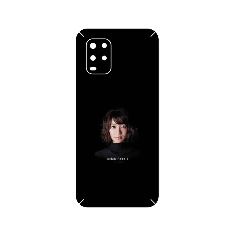 برچسب پوششی ماهوت مدل Portrait of an Asian Woman مناسب برای گوشی موبایل شیائومی Mi 10 Lite 5G