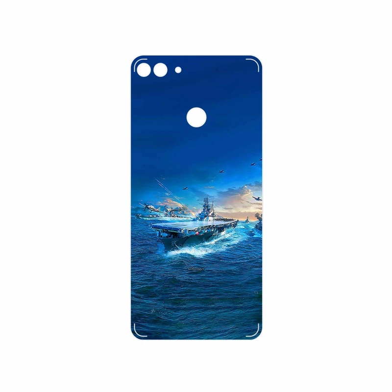 برچسب پوششی ماهوت مدل Warship مناسب برای گوشی موبایل هوآوی Y9 2018