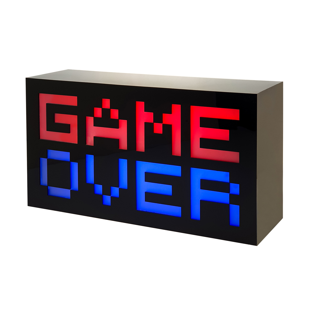 چراغ رومیزی مدل گیمینگ طرح GAME OVER