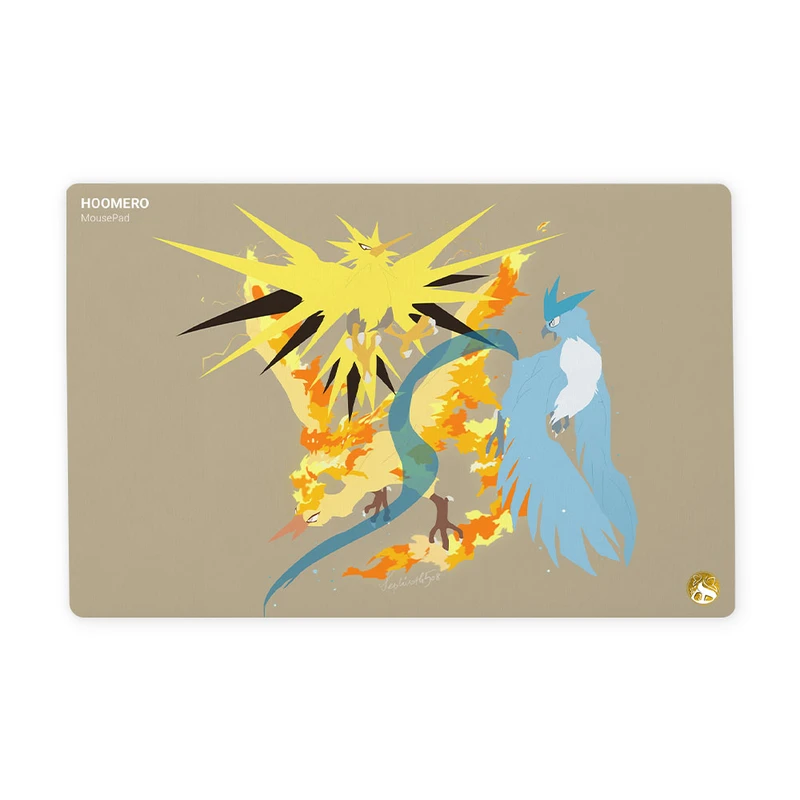 ماوس پد هومرو مدل ML286-SIZE2437 طرح انیمه pokemon