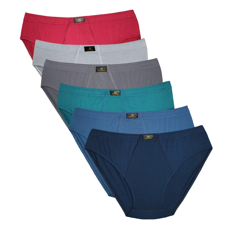 شورت اسلیپ مردانه چیندکا مدل سوپر نخ پنبه اعلا کد 2009 مجموعه 6 عددی
