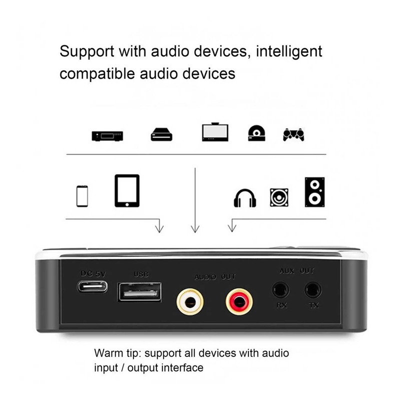 گیرنده و فرستنده بلوتوث صدا مدل T39