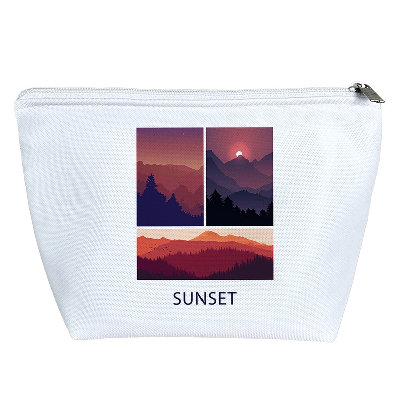 کیف لوازم آرایش دخترانه خندالو مدل غروب کد H636