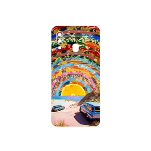 MAHOOT Collage of Orange Sky Cover Sticker for Samsung Galaxy A40