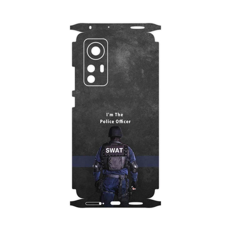برچسب پوششی ماهوت مدل Police Officer-FullSkin مناسب برای گوشی موبایل شیائومی 12