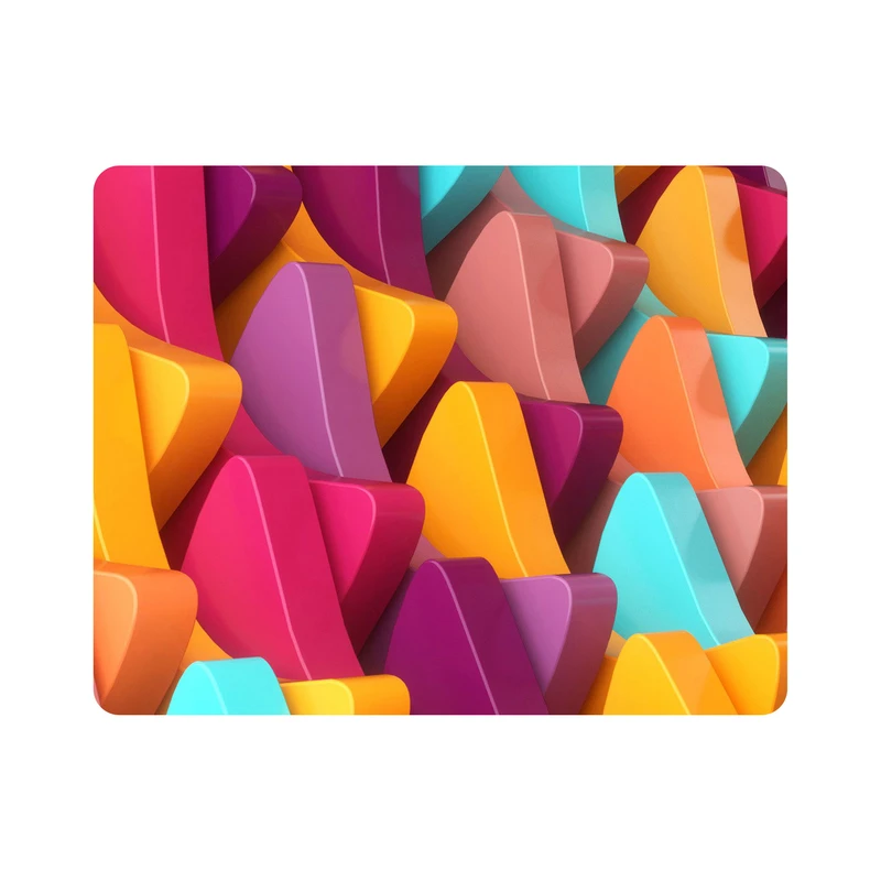 ماوس پد اطلس آبی رنگ های انتزاعی مدل T1167