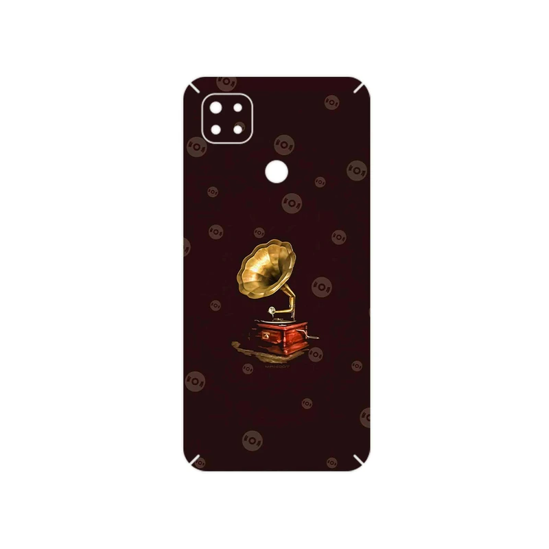 برچسب پوششی ماهوت مدل Gramophone Nostalgia مناسب برای گوشی موبایل شیائومی Redmi 9 Activ