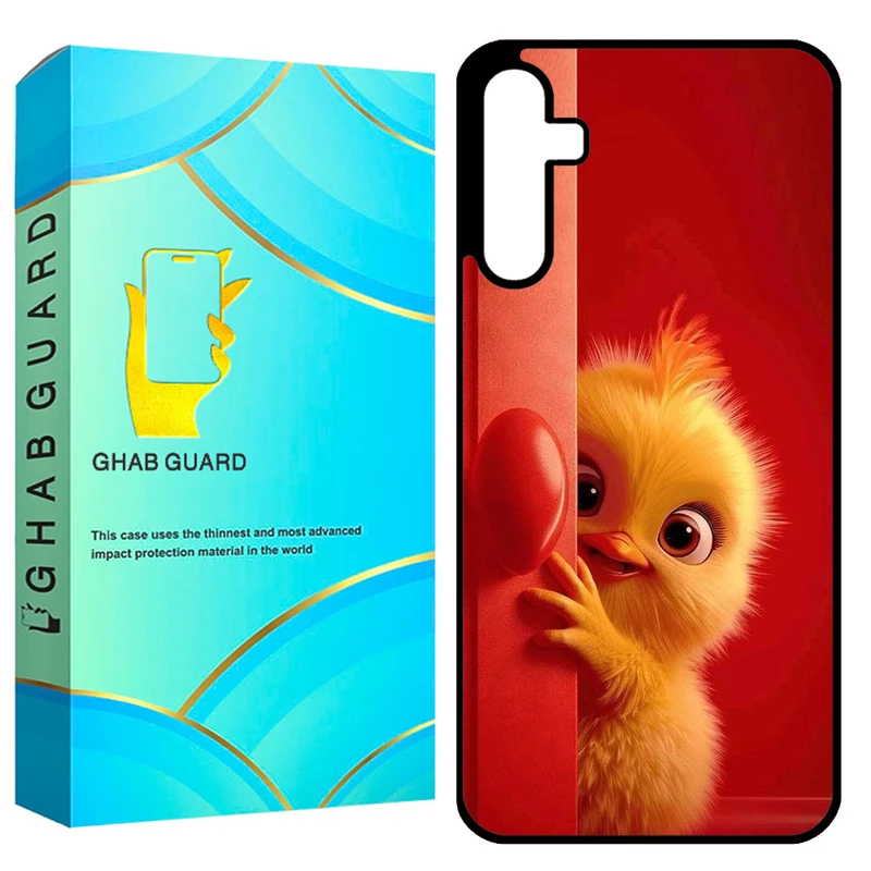 کاور قاب گارد طرح جوجه مدل GCHPA35 مناسب برای گوشی موبایل سامسونگ Galaxy A35 5G