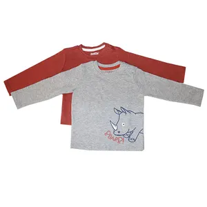 تی شرت آستین بلند پسرانه لوپیلو مدل p 101075-1 بسته 2 عددی