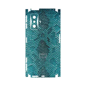 MAHOOT Blue Snake Skin-FullSkin Cover Sticker for Xiaomi Redmi K50 Gaming