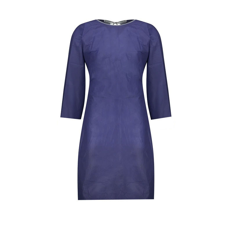 گان یکبار مصرف بیمار مدل ساده بسته 5 عددی گان یکبار مصرف بیمار مدل ساده بسته 5 عددی