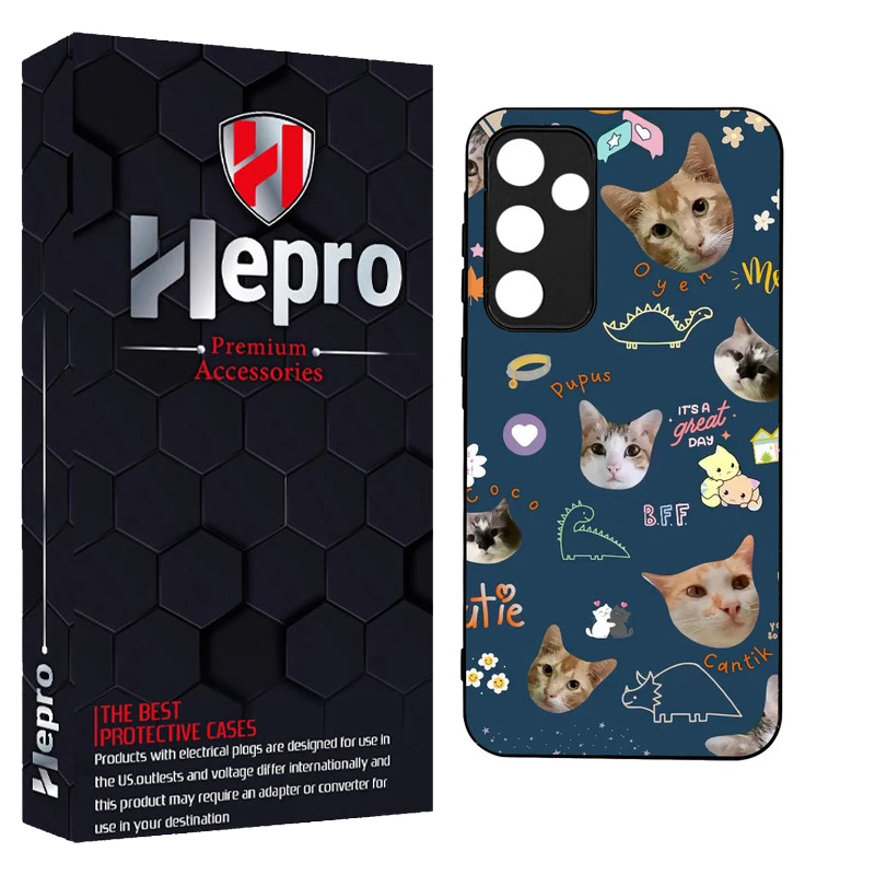 کاور هپرو طرح فانتزی مدل TPU مناسب برای گوشی موبایل سامسونگ Galaxy A55