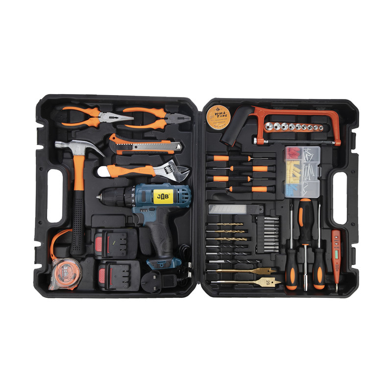 مجموعه 140 عددی دریل پیچ گوشتی شارژی جاب مدل JBE