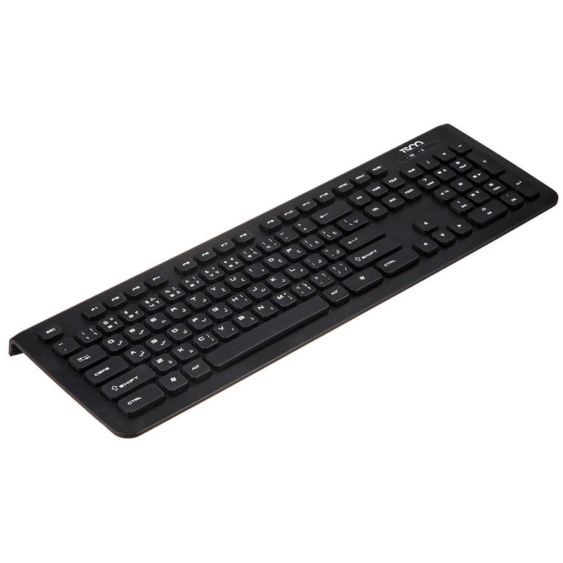 کیبورد و ماوس بی سیم تسکو مدل TKM 7018W 1